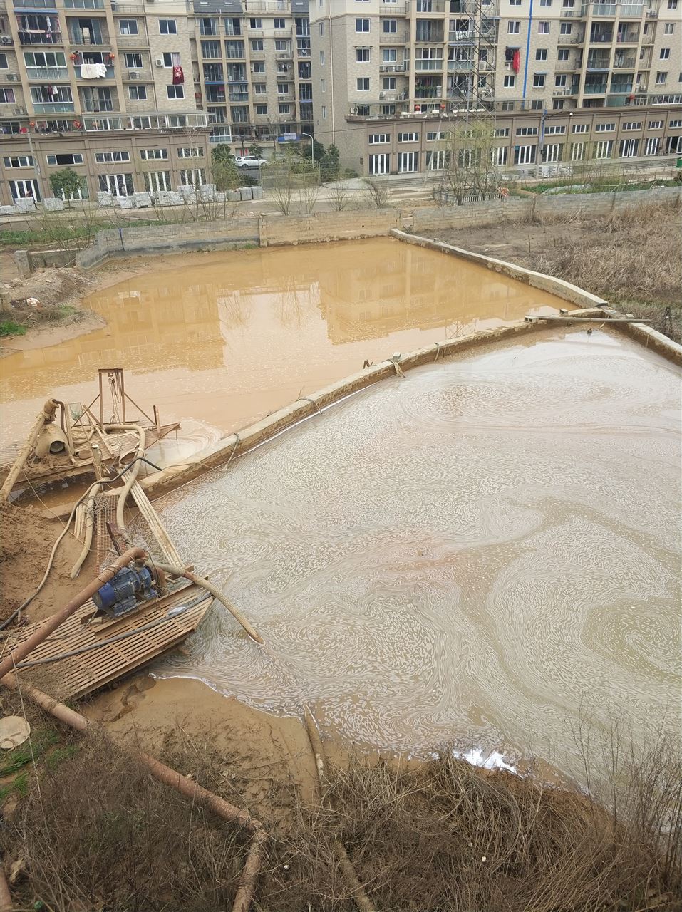 天祝沉淀池淤泥清理-厂区废水池淤泥清淤